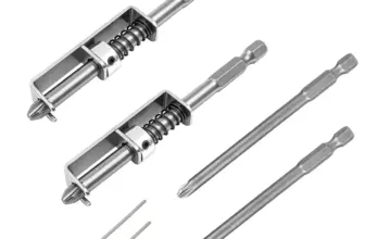 *מחזיק ברגים מגנטי עם קפיץ למקדחה – סוף לברגים שנופלים!* 🔧