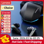 *🎧 אוזניות Lenovo GM2 Pro – בלוטוס 5.3 עם סאונד סטריאו 9D*