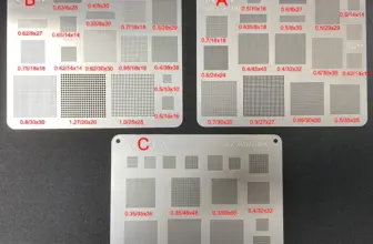 *🔧 ערכת תבניות BGA מקצועית לתיקון שבבים – 1/3 יחידות*