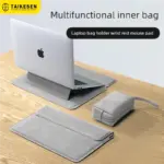 *תיק מרופד למחשב נייד 13-15.6 אינץ' – התאמה מושלמת ל-MacBook, Huawei, HP, DELL ועוד* 💼