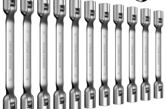 *מפתחות ברגים מסתובבים דו-צדדיים – ערכת כלי CRV מקצועית* 🔧