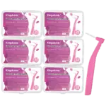 *🦷 מברשות בין-שיניים מקצועיות עם ידית קצרה וראש זוויתי 🦷*