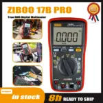 *מולטימטר דיגיטלי ZIBOO 15B/17B PRO – True RMS מקצועי* 🔌⚡
