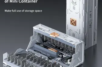 *🔧 סט מברגים מקצועי 180 חלקים עם ראשים מגנטיים + מארז אחסון*