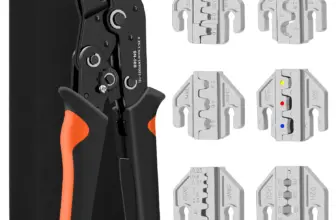 *🔧 סט כלי לחיצה חשמלאי מקצועי SN Ratchet + מגוון מסופים*