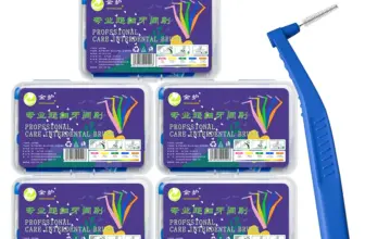 *מברשת בין-שינית זוויתית לניקוי מושלם 🦷✨*