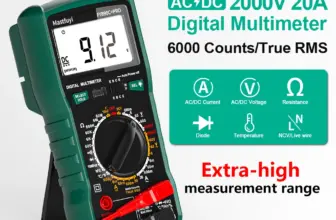 *מולטימטר דיגיטלי MASTFUYI 6000 ספירות – כלי חובה לכל חשמלאי ובעל מקצוע!* ⚡🔧
