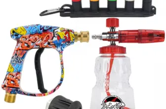 *🔫 ערכת אקדח שטיפה בלחץ לניקוי הרכב והחצר*