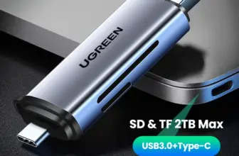 *קורא כרטיסים UGREEN – USB3.0 & USB-C לכרטיסי SD/MicroSD* 💻🔌