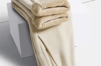 *מכנסי טרנינג Oversize עם בטנת פליז חמה 🔥👖*