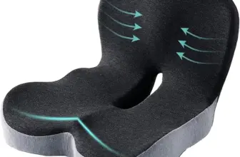 *כרית Memory Foam לגב – תמיכה מושלמת למשרד ולרכב* 🪑