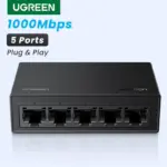 *🔌 סוויץ' רשת UGREEN גיגאביט 5 פורטים – 1000Mbps*