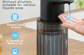 *דיספנסר סבון אוטומטי 300 מ"ל – נטען USB 🧼✨*