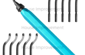 *🔧 סט כלי הסרת שבבים מקצועי + 11 להבים מפלדה 🔧*