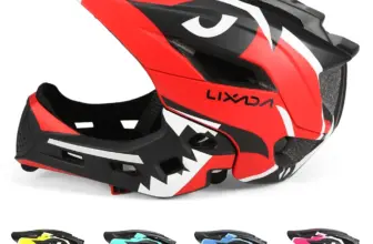 *קסדת פול-פייס לילדים – הגנה מלאה עם חלק קדמי נשלף* 🛡️⚡