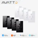 *מתג תאורה חכם AVATTO – Zigbee מגע עם עמידות למים 💡🏠*