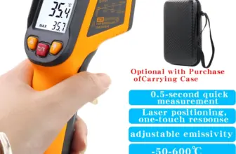 *מד חום אינפרא אדום דיגיטלי מקצועי – למטבח, תעשייה וכל שימוש! 🌡️*