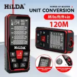 *מד לייזר דיגיטלי HILDA – עד 120 מטר!* 📏⚡