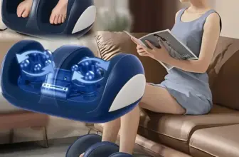 *מכשיר עיסוי חשמלי לרגליים ולשוקיים – XL עם חימום* 🦶🔥