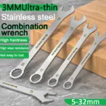 *🔧 מפתח ברגים רצ'ט דו-צדדי אולטרה דק 5-32MM*