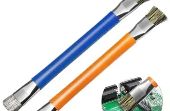 *🔧 מברשת ניקוי אנטי-סטטית דו-צדדית לאלקטרוניקה ותיקוני טלפונים*