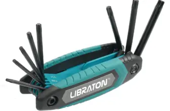 *🔧 סט מפתחות אלן מתקפל 8 ב-1 – טורקס והקס למשרד ולבית! 🛠️*