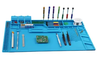 *🔧 מזרן סיליקון מגנטי לתיקוני אלקטרוניקה – חובה לכל בית!*