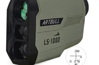*📏 מד טווח לייזר לגולף וציד ARTBULL – 1000 מטר!*