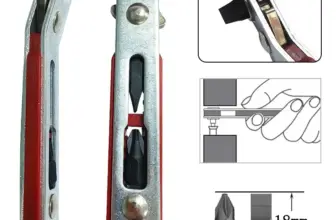 **מברגה מפרקית דו-כיוונית לפינות צרות 🔧**