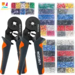 *מלחץ קרימפ מקצועי לחוטי חשמל HSC8* 🔧