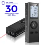 *📏 מד טווח לייזר דיגיטלי נטען – 30 מטר 🔋*