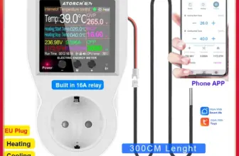 *שקע חכם עם תרמוסטט WiFi – שליטה מלאה על הטמפרטורה!* 🌡️