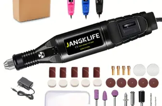 *מיני מכשיר קידוח וגילוף חשמלי 9V עם בקרת מהירות* 🔧