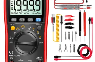 *מולטימטר דיגיטלי מקצועי ANENG AN870 – 19999 ספירות TRUE RMS* 🔥⚡
