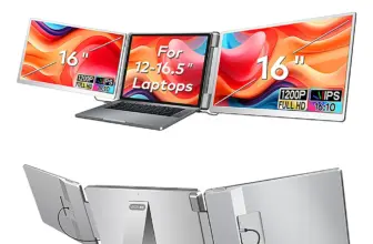 *🖥️ מסך נייד משולש FHD IPS – הפכו כל לפטופ לתחנת עבודה מקצועית!*