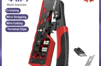 *🔧 מלחצי רשת ZoeRax RJ45 – CAT7/CAT6A מקצועי עם חותך וקולף מובנים*