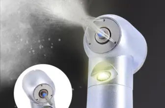 *טורבינת שיניים מהירה עם תאורת LED ותרסיס מים 🦷💡*