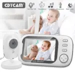 *מוניטור תינוק אלחוטי 3.5 אינץ' עם מצלמת לילה ודיבור דו-כיווני 👶📹*