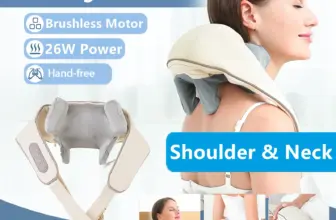 *מכשיר עיסוי צוואר וכתפיים חשמלי – Foreverlily 26W ללא חוטים* 🔥