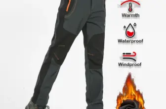*🏔️ מכנסי טיולים חורפיים עם בטנת פליז עבה – חמים, עמידים במים וברוח!*