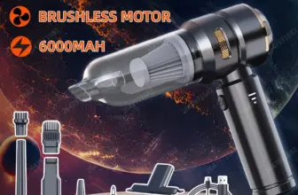 *שואב אבק אלחוטי נייד עם מנוע ללא מברשות – עוצמה של מקצוענים בגודל כף היד! 🔥*