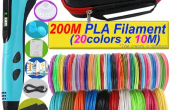 *🖊️ עט תלת-ממד חכם עם מסך LCD + 200 מטר חוט PLA במתנה! 🎨*