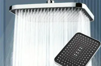 *🚿 ראש מקלחת גשם 14 אינץ' – לחץ גבוה וחיסכון במים*