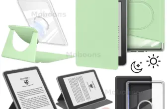 *כיסוי מגנטי מסתובב 360° לקינדל פייפרווייט 2024 דור 12 🔥*