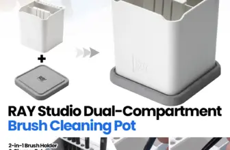 *🎨 כלי 2 ב-1 לניקוי ושמירה על מברשות צביעה – חובה לכל מודליסט!*