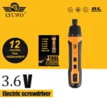 *מברגה חשמלית מיני אלחוטית נטענת LYUWO* 🔧⚡