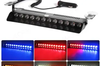 *🚨 פנס LED חירום 12 נורות לרכב – עמיד במים וסופר חזק*