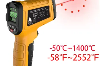 *מד חום אינפרא אדום דיגיטלי ללא מגע BSIDE* 🌡️🔥