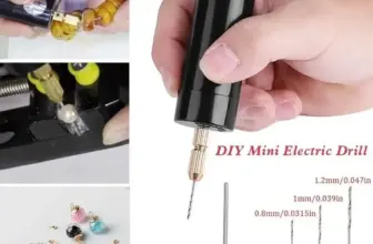 *מקדחה חשמלית ידנית מיני USB – כלי DIY מקצועי לתכשיטים, עץ וחריטה* 🔧✨