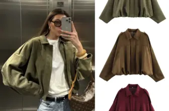 *ג'קט בומבר נשים זמש – דגם אביב 2025 🔥👩‍💼*